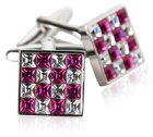 Crystal Cufflinks