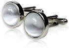 White Cufflinks