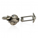 World Peace Cufflinks in Silver