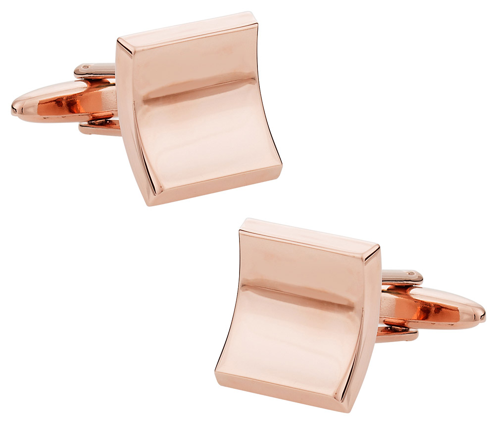 Curved Square in Rose Gold