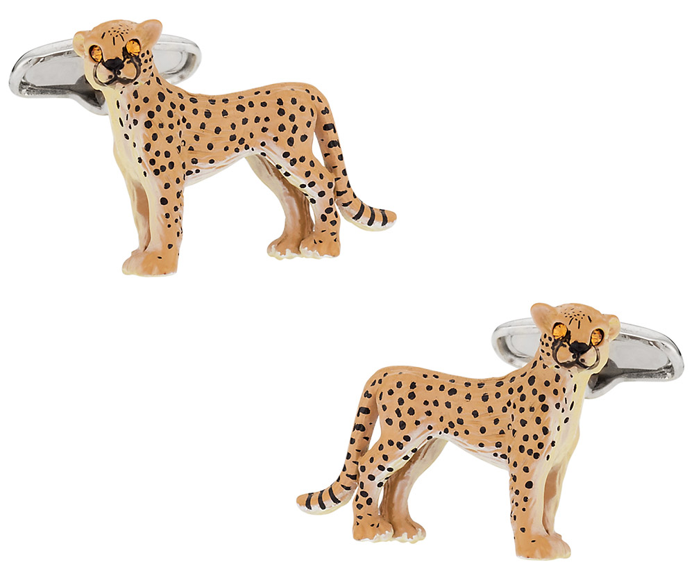 Fast Cheetah Cufflinks