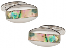 Alien Abalone Cufflinks