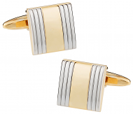 Gold & Silver Cufflinks