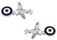 Double Sided Spitfire Cufflinks