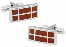 Dark Orange Cufflinks