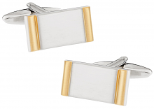 Gold Matte Finish Cufflinks