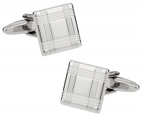 Square Lined Cufflinks