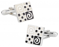 Sterling Silver Art Cufflinks