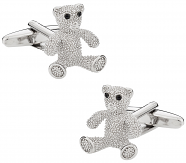 Women's Teddy Bear Cufflinks