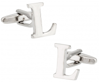 Letter "L" Cufflinks