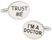 Trust Me Doctor Cufflinks