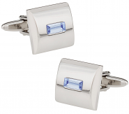 Blue Crystal Cufflinks