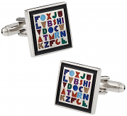 Alphabet Cufflinks