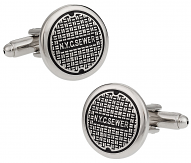 NYC Manhole Cufflinks | Canada Cufflinks