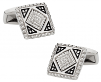 Detailed Stainless Steel Cufflinks | Canada Cufflinks