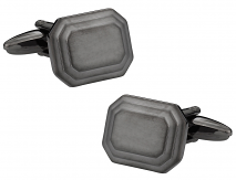 Gun Metal Engravable Cufflinks