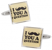 Funny Moustache Mustache Cufflinks