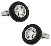 Rim and Tire Cufflinks