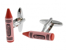 Red Crayon Cufflinks