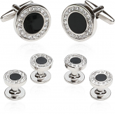 Formal Set in Onyx and Cubic Zirconia