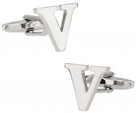 Letter "V" Cufflinks