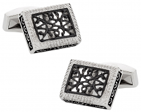 Black & Stainless Cufflinks | Canada Cufflinks