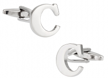 Letter "C" Cufflinks