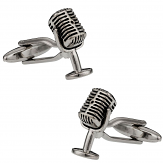 Microphone Cufflinks