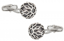 Swarovski Crazy Pearl Cufflinks in Black