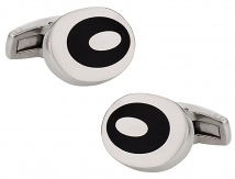 Oval Titanium Cufflinks