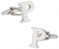 Letter "P" Cufflinks