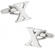 Letter "X" Cufflinks