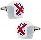 Union Jack Helmet Cufflinks