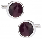 Bold Purple Cufflinks