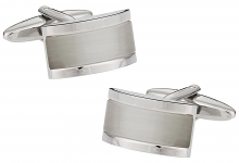 White Glassy Cufflinks