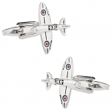 Spitfire Fighter Plane Cufflinks