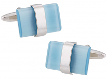 Suspended Blue Cufflinks