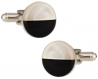 Black & White Cookie Cufflinks