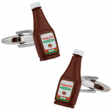 Ketchup Bottle Cufflinks | Canada Cufflinks