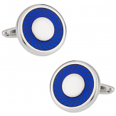 Blue Ring Cufflinks