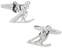 Snow Skiing Cufflinks