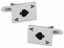 Ace Cufflinks Poker