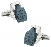 Green Grenade Cufflinks