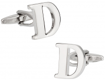 Letter "D" Cufflinks