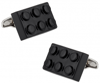 Black Building Block Cufflinks