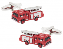 Fire Engine Fireman Cufflinks