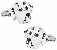 Dalmation Cufflinks Painted