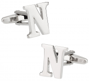 Letter "N" Cufflinks