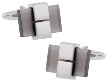 Minamalist Gray Cufflinks