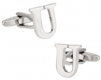 Letter "U" Cufflinks